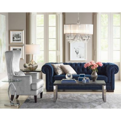 Swift Modern Table Lamp 30 1/2" Tall Mercury Glass Double Shade for Bedroom Living Room House Bedside Nightstand Office Entryway