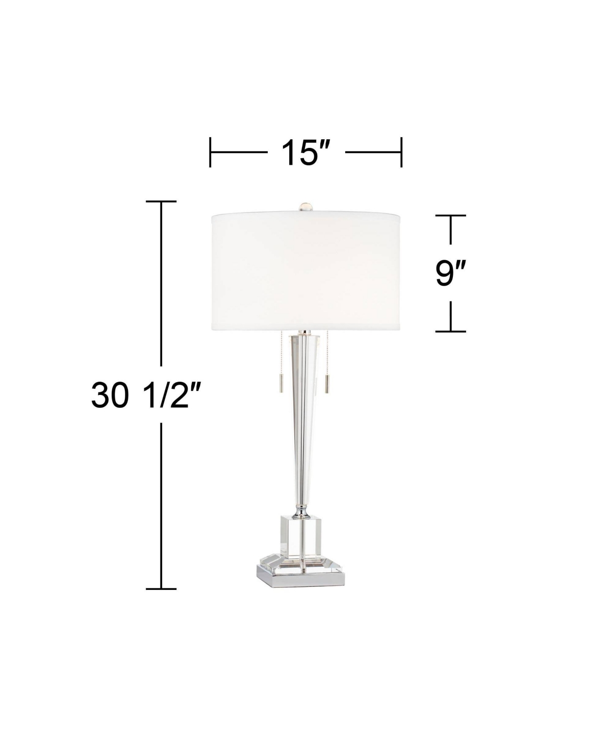 Renee Modern Art Deco Table Lamp 30 1/2
