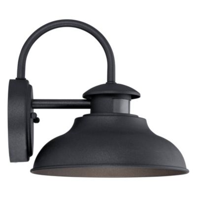 Motion Sensor Dusk to Dawn 9" Midland Industrial Outdoor Wall Light