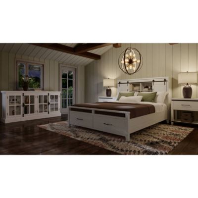 Byron Rustic Table Lamp 27 1/2" Tall Hammered Textured Bronze White Drum Shade for Bedroom Living Room Bedside Nightstand Office