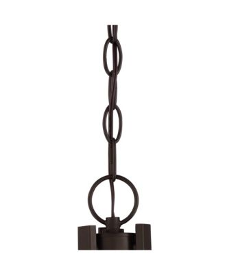 Mallot Pendant Chandelier with 4-Light Industrial Champagne Glass Bowl Shade Fixture