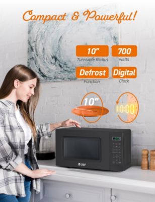 0.7 Cu. Ft. Counter Top Microwave,Black