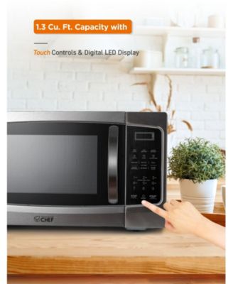 1.3 Cu. Ft. Counter Top Microwave,Stainless Steel