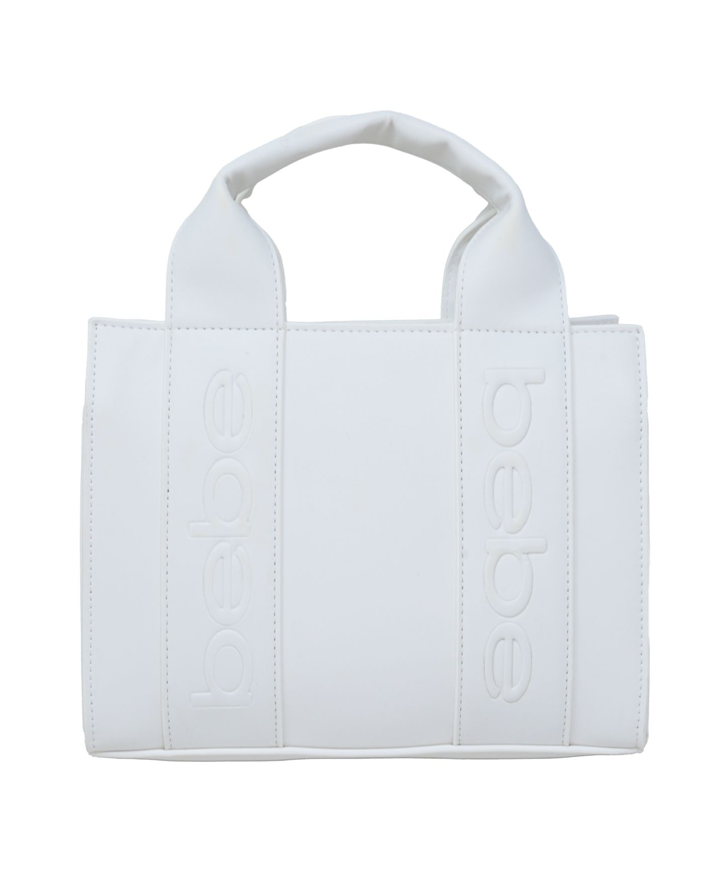 Женская сумка Bebe Hana Mini Satchel Crossbody, цвет: Белый — фото 3