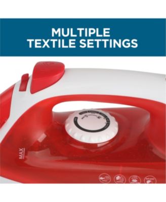 1200 Watts Steam Iron, Red
