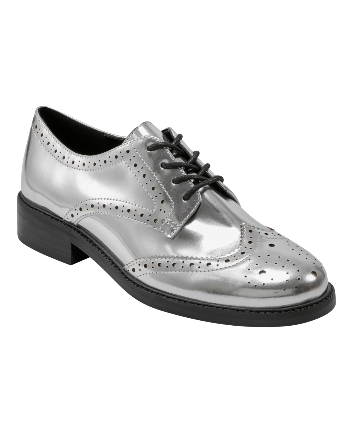 Marc Fisher Ltd Women's Perrie Casual Round Toe Lace-Up Loafers