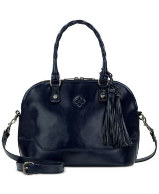 Patricia Nash - Chia Dome Medium Leather Satchel