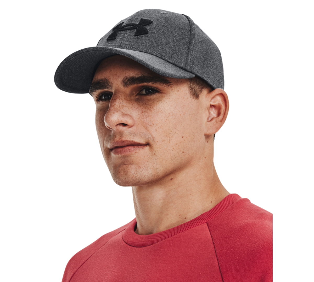 Under Armour Men's Ua Blitzing Baseball Hat - Black/Gray