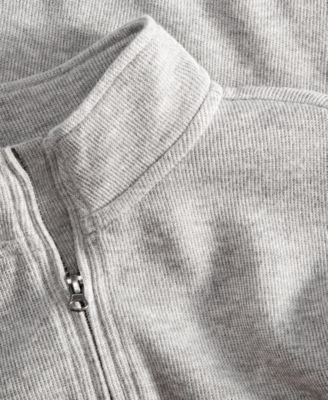 Toddler Boys 2T-4T Quarter-Zip Long-Sleeve Top, Created for Macy's