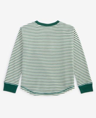 Epic Threads Toddler Boys 2T-4T Cane Striped Thermal Top, Created for Macy's