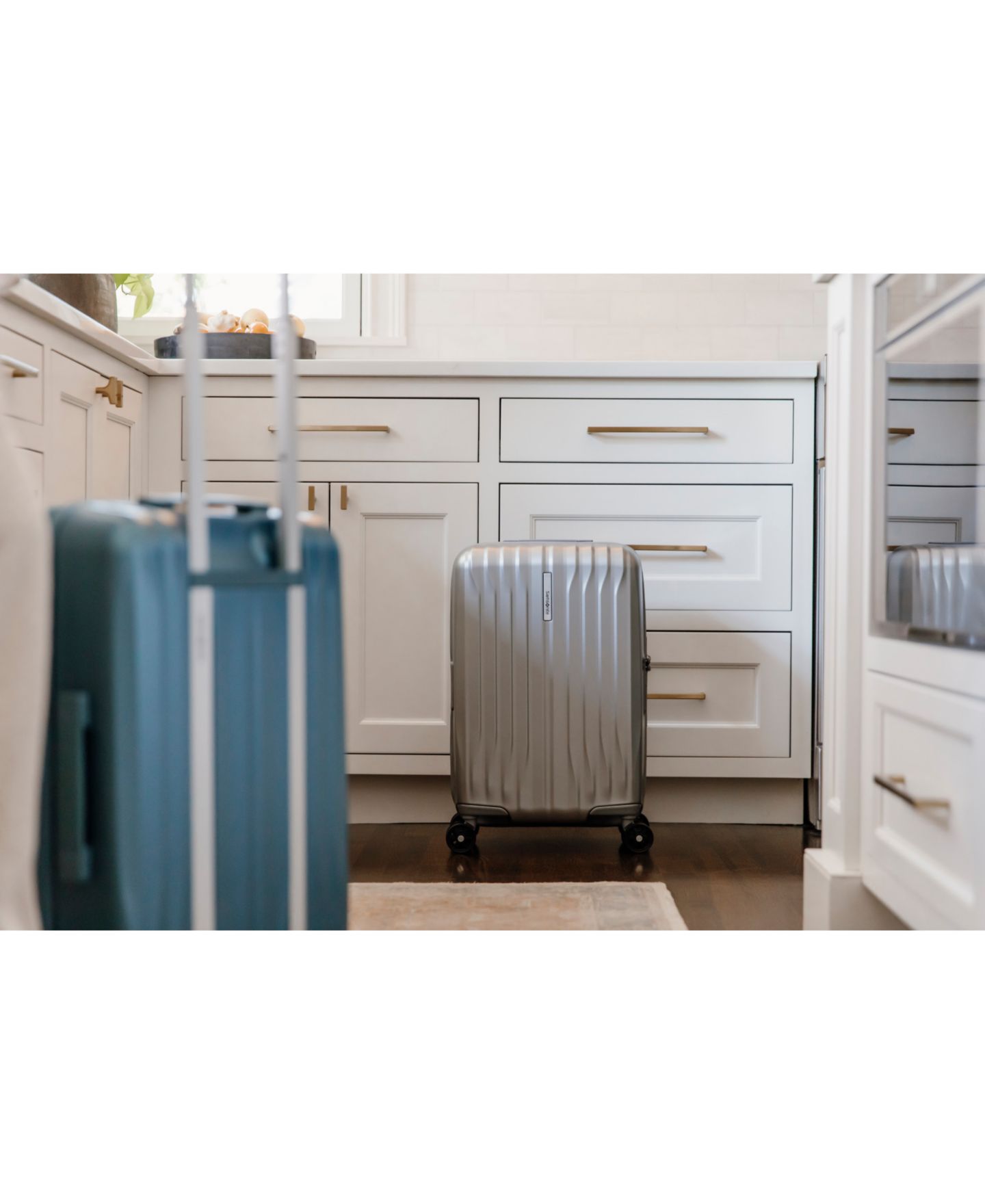 Чемодан Samsonite Uplift Hardside Carry-On Spinner, цвет: Синий — фото 12