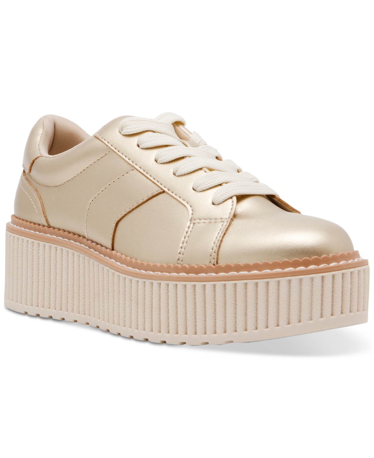 Dv Dolce Vita Women's Bubbles Platform Lace-Up Sneakers