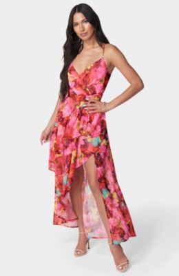 Bebe wrap dress hotsell