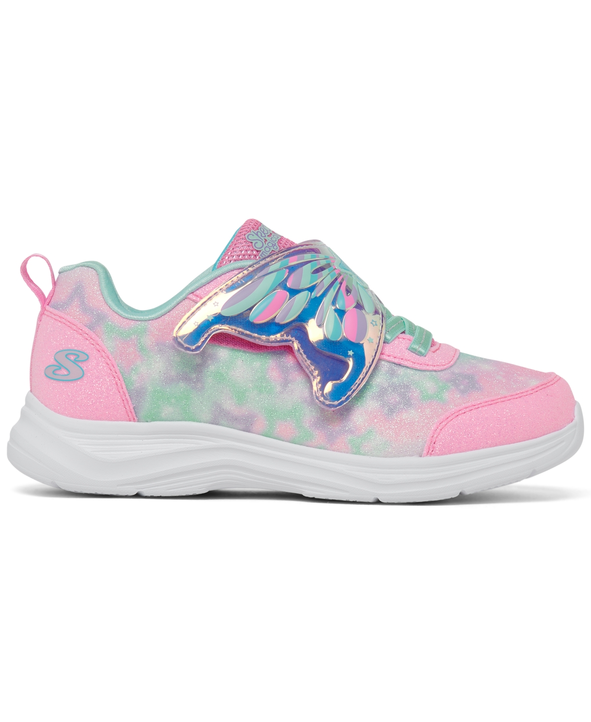 Skechers Little Girls' Slip-Ins: Glimmer Kicks - Fairy Chaser Casual Sneakers from Finish Line -Turquoise