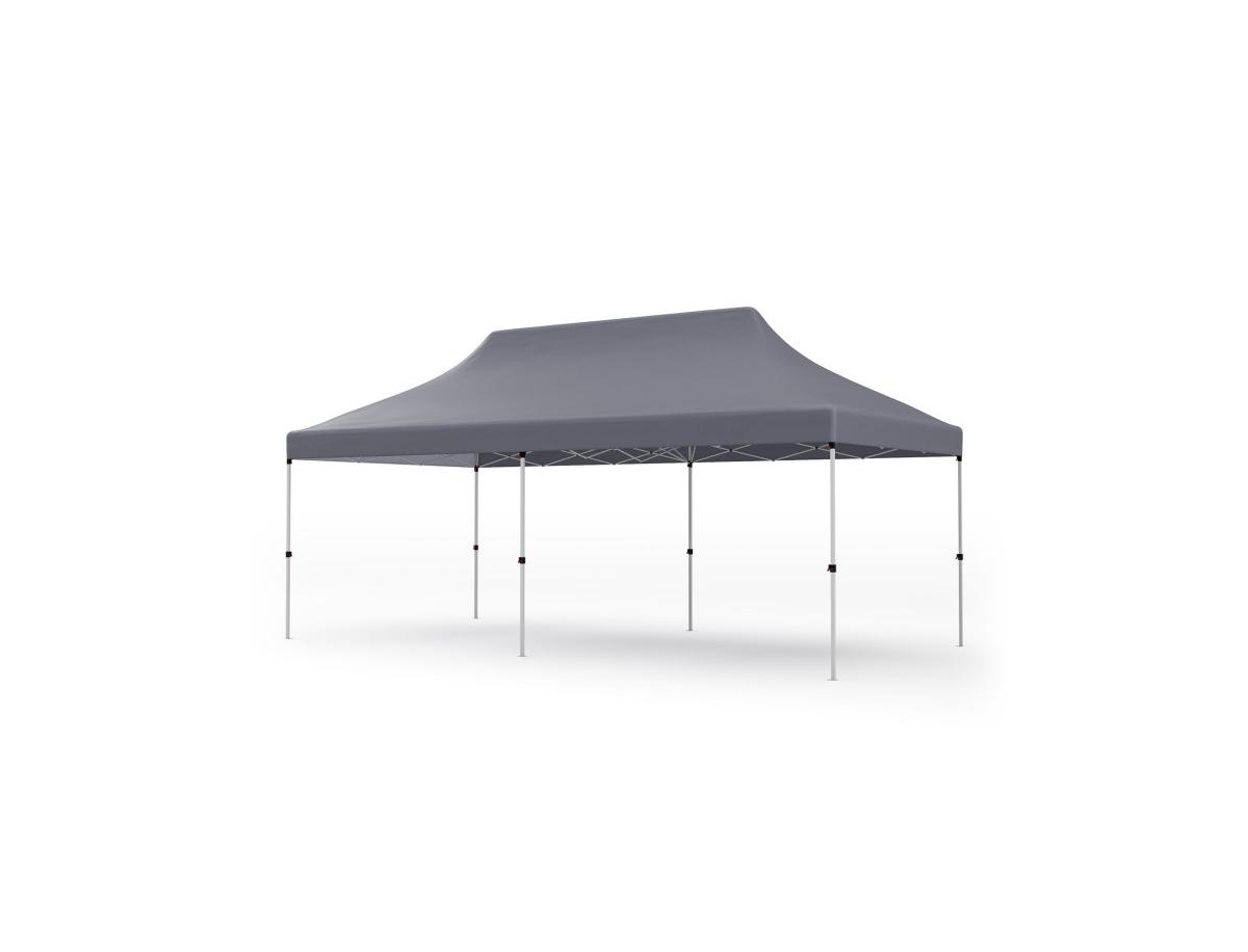 10 x 20 Ft Pop-up Canopy Tent with Carrying Bag - White
