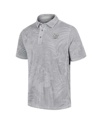 Men's Gray Daniel Suarez Santiago Paradise Polo Shirt