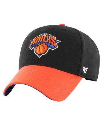 47 Brand Men's Black/Orange New York Knicks City Edition MVP