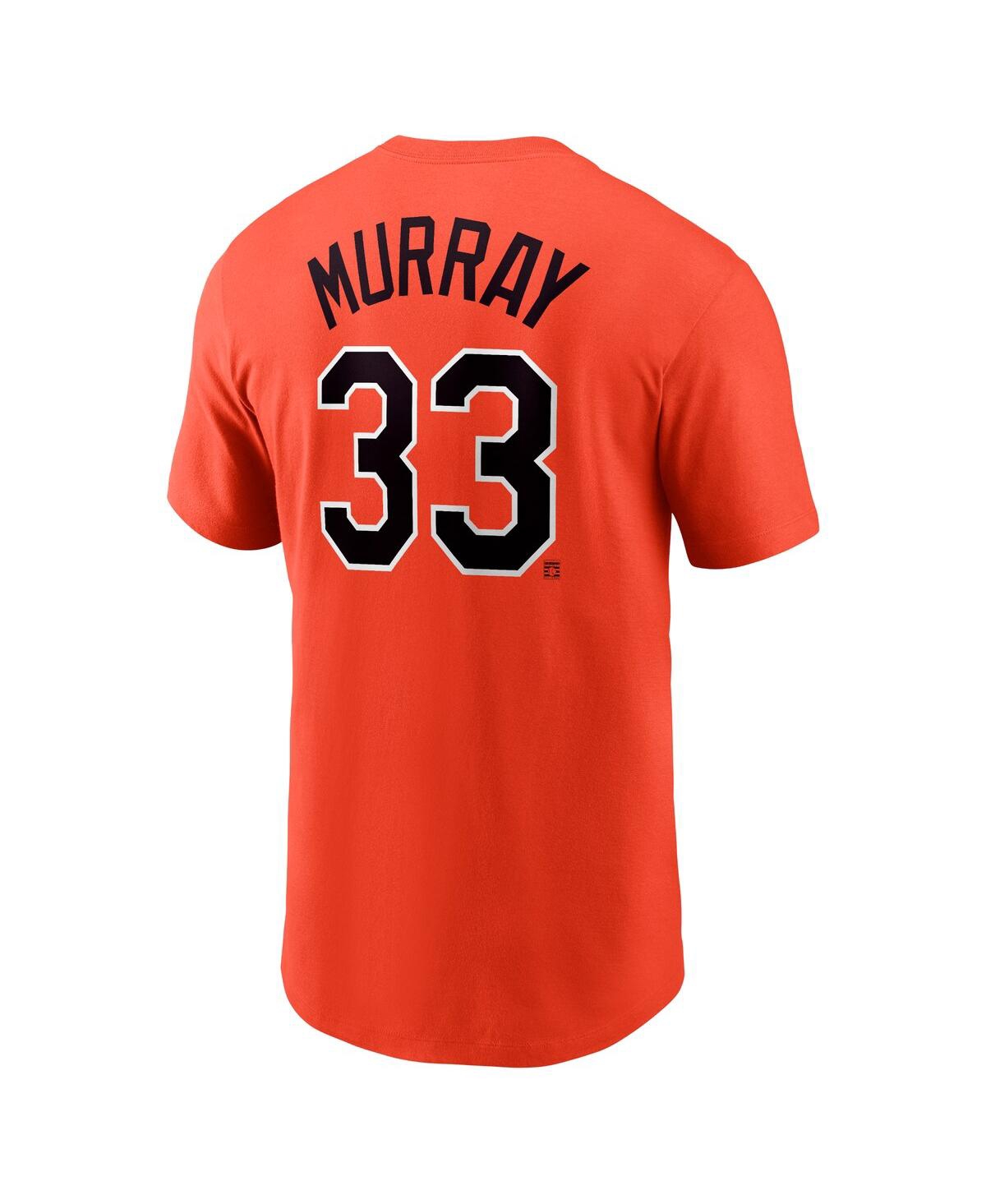 Nike Men's Eddie MurrayBaltimore Orioles Cooperstown Collection Fuse Name Number T-Shirt - Orange