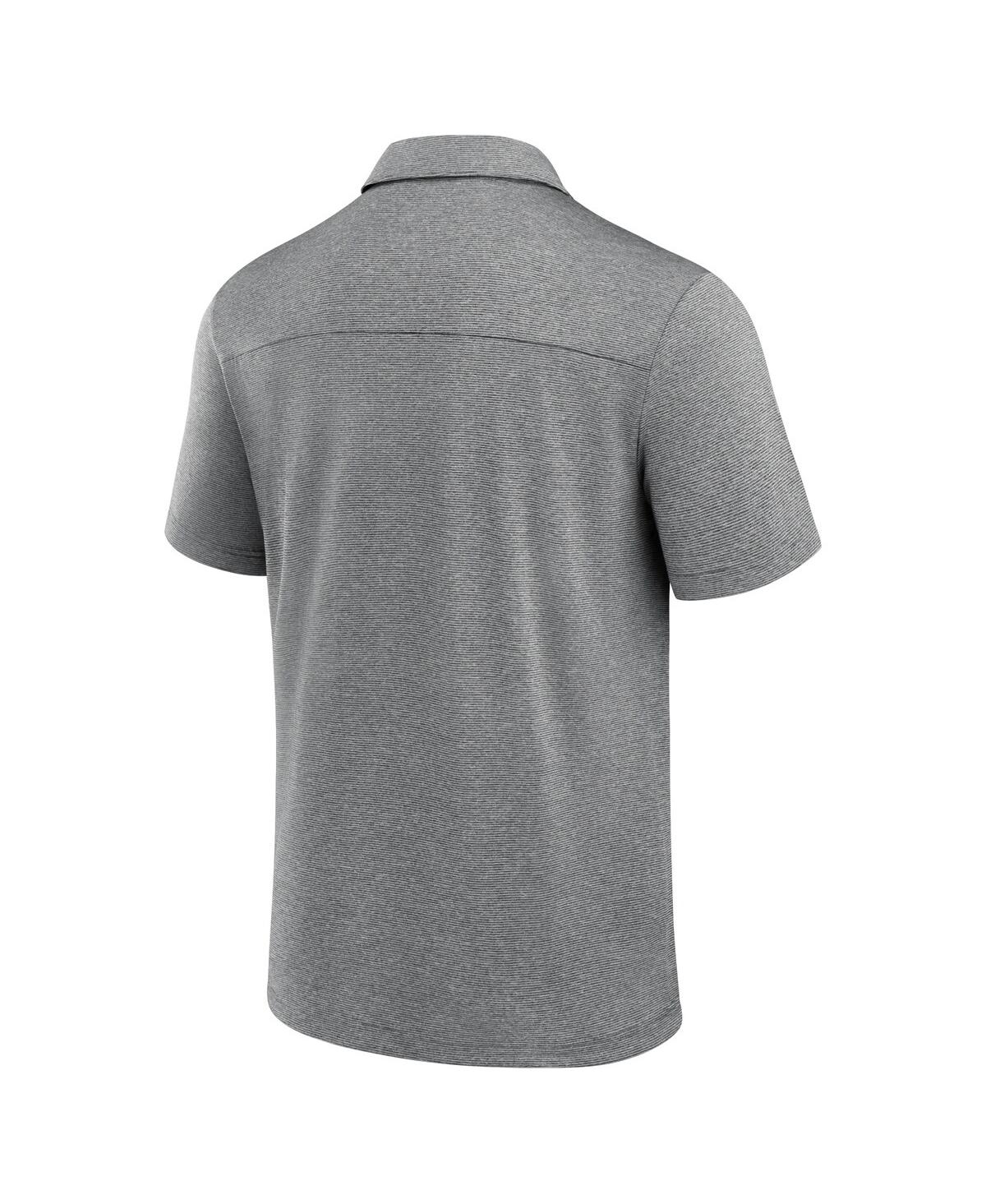 Fanatics Men's Black Jacksonville Jaguars Front Office Tech Polo Shirt In Black