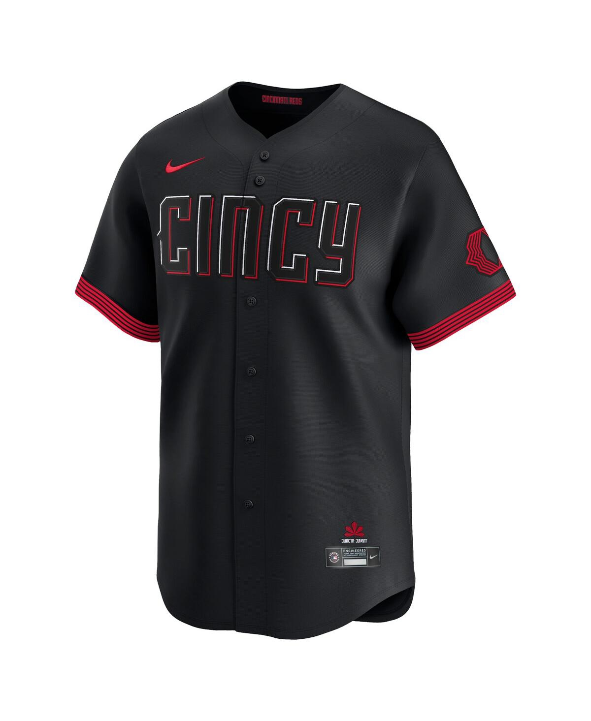 Nike Men's Barry LarkCincinnati Reds City Connect Limited Player Jersey - Black