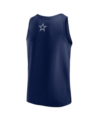 Men's Navy Dallas Cowboys Elements Tank Top