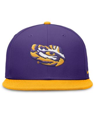 Men's Purple/Gold LSU Tigers Performance Fitted Hat