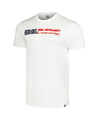 Men's White Chicago Bears Flag Script Franklin T-Shirt