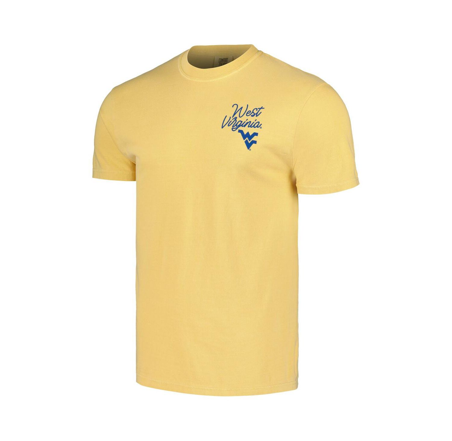 Men's and Women's Gold West Virginia Mountaineers Hyper Local Country Roads T-Shirt