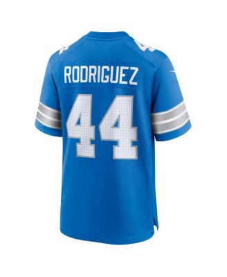Men's Malcolm Rodriguez Detroit Lions Game Jersey