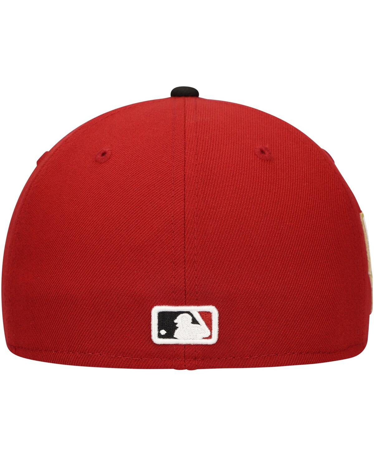 NEW ERA MEN'S RED ARIZONA DIAMONDBACKS JACKIE ROBINSON DAY SIDE PATCH 59FIFTY FITTED HAT 