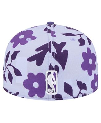Men's Purple Phoenix Suns Palm Fronds 2-Tone 59FIFTY Fitted Hat