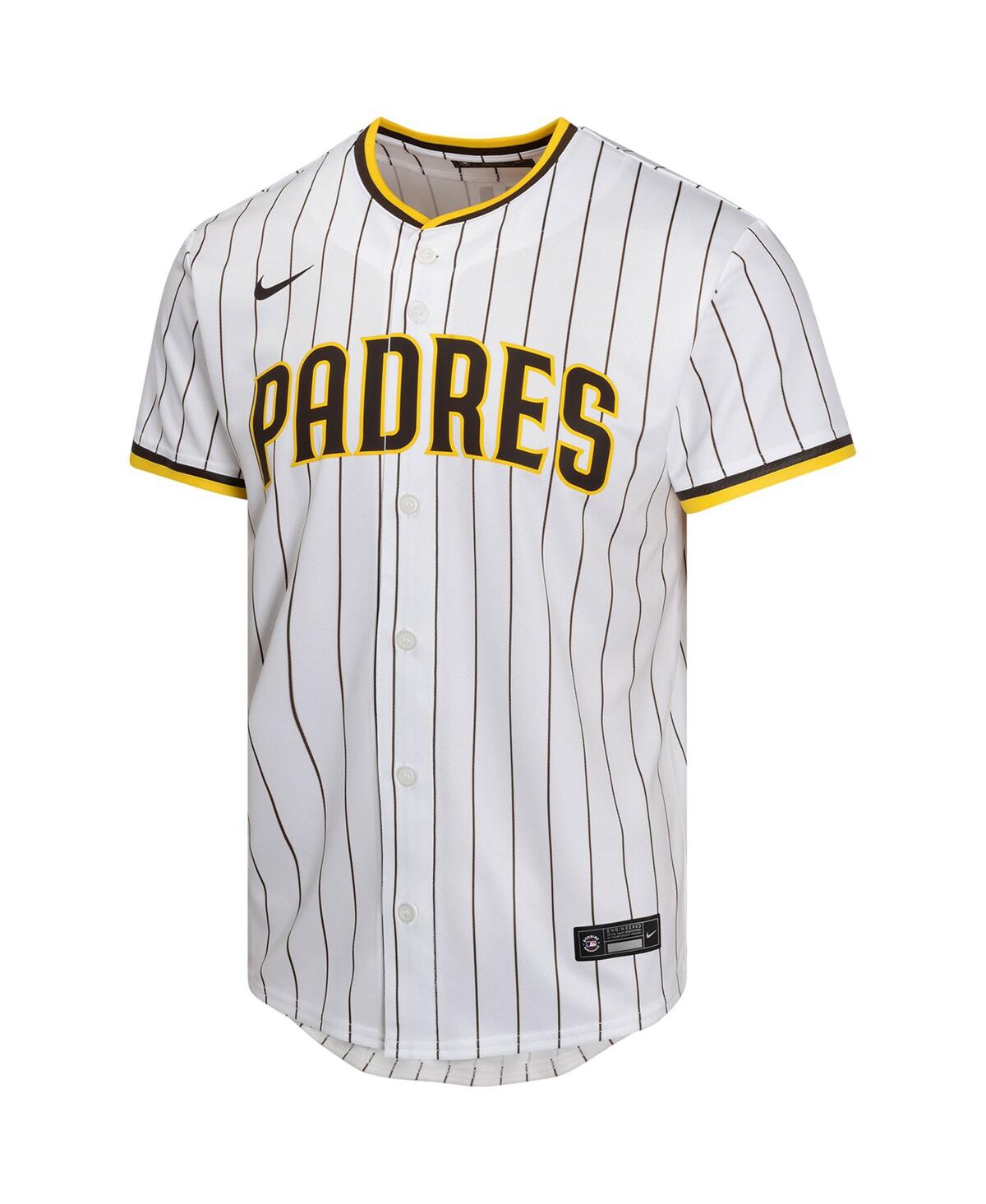 Nike Big Boys and Girls Jackson MerrillSan Diego Padres Home Player Game Jersey - White