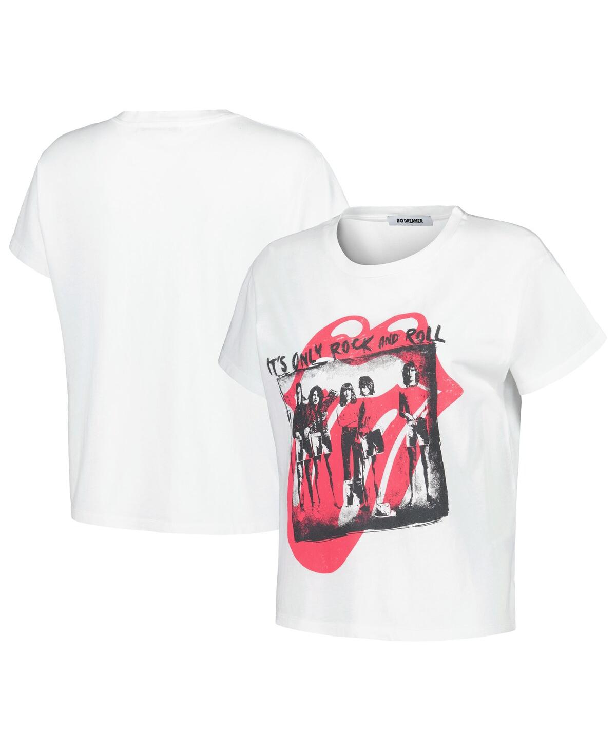 Women's White Rolling Stones Solo Graphic T-Shirt - White
