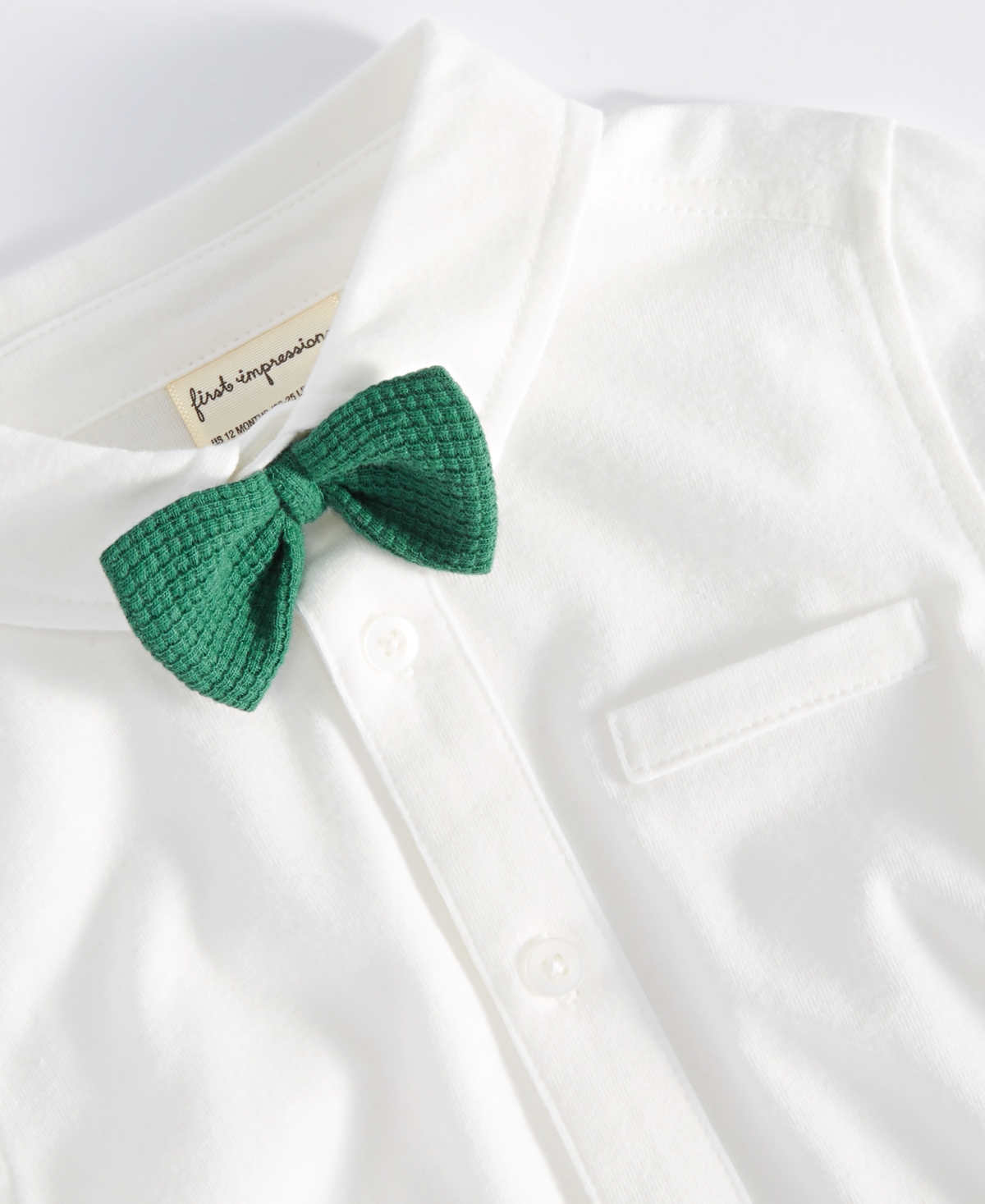 First Impressions Baby Boys Waffle Shirt & Pants Set, Created for Macy's