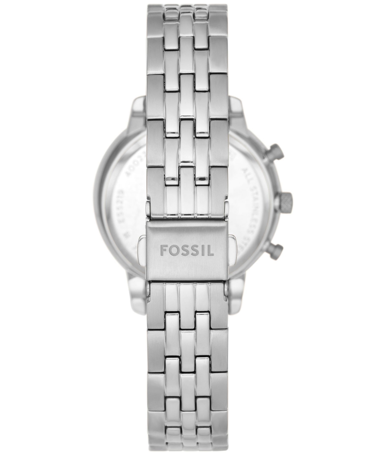 Fossil Women's Quartz Silver-tone Stainless Steel Watch 36mm In Silver-tone