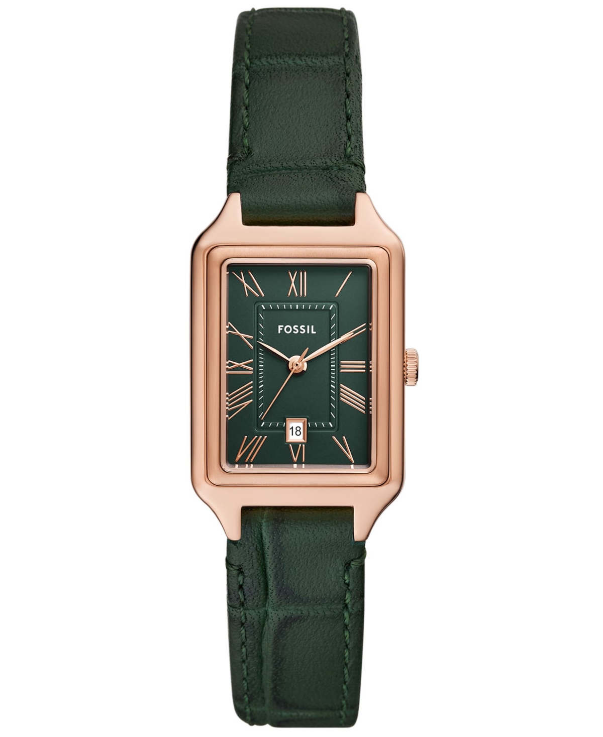 Women's Quartz Green Croco Watch 23mm - Green