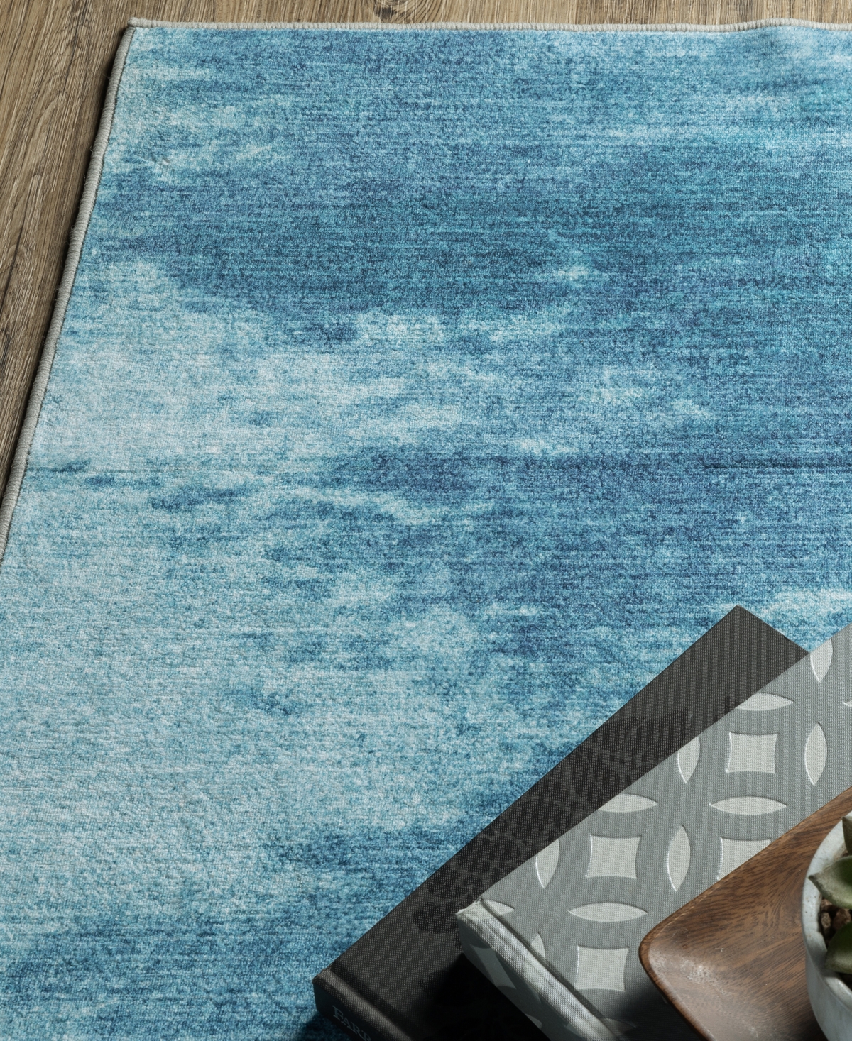 Oriental Weavers Sumter Washable Sum10 7'6x10' Area Rug In Blue