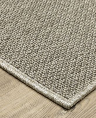 Oriental Weavers Caicos Rug Collection In Charcoal