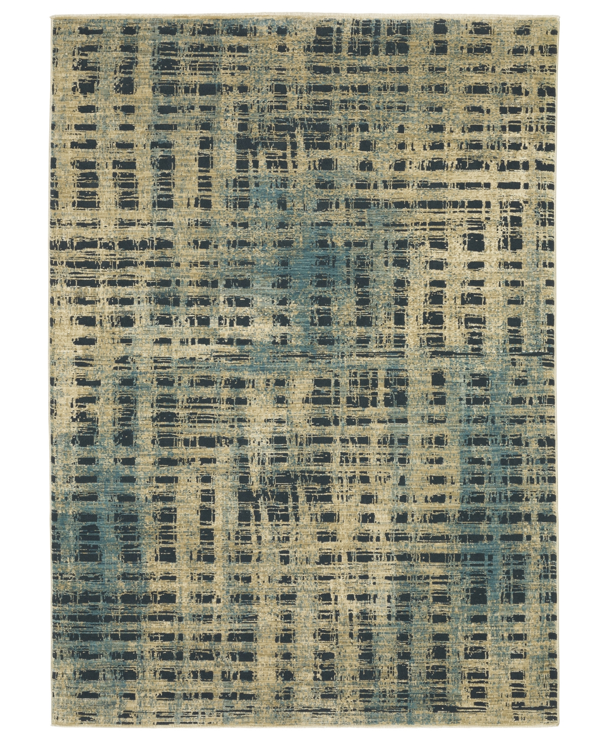Oriental Weavers Reed Re07b 6'7x9'6 Area Rug In Green