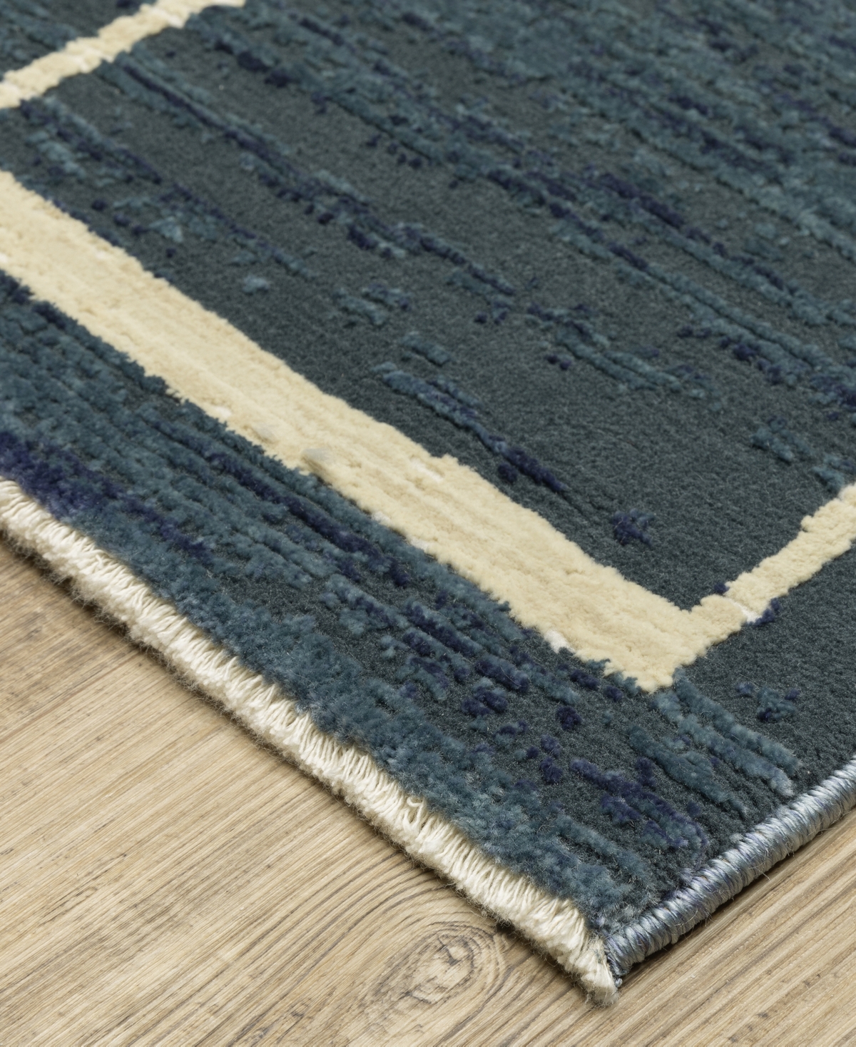 Oriental Weavers Reed Re04b 2'3x7'6 Runner Area Rug In Navy