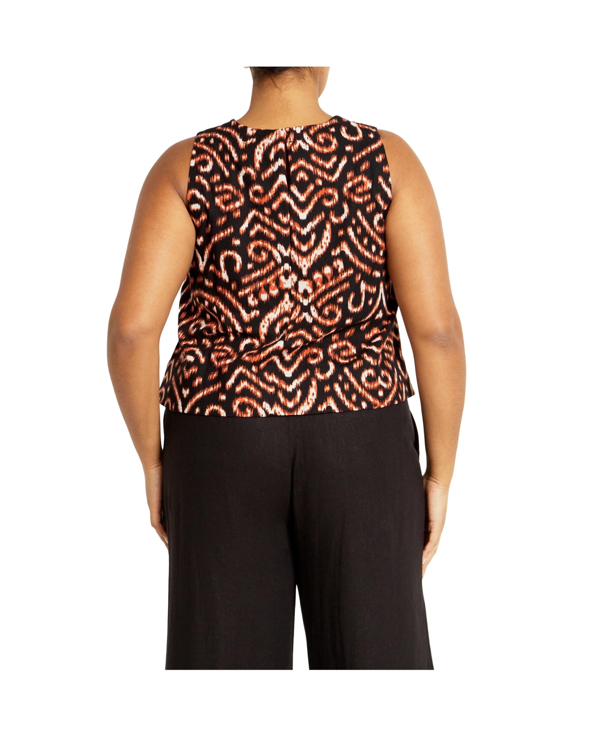 City Chic Women's Amara Print Top