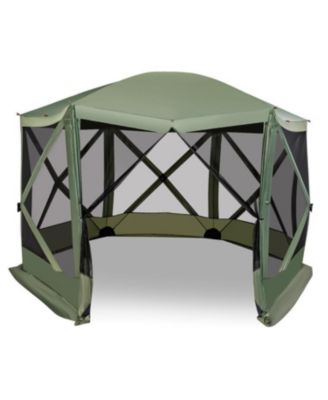 11.5 X 11.5 FT Pop-up Screen House Tent with Portable Carrying Bag