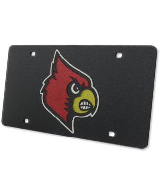 Stockdale - Louisville Cardinals Glitter Laser Tag License Plate
