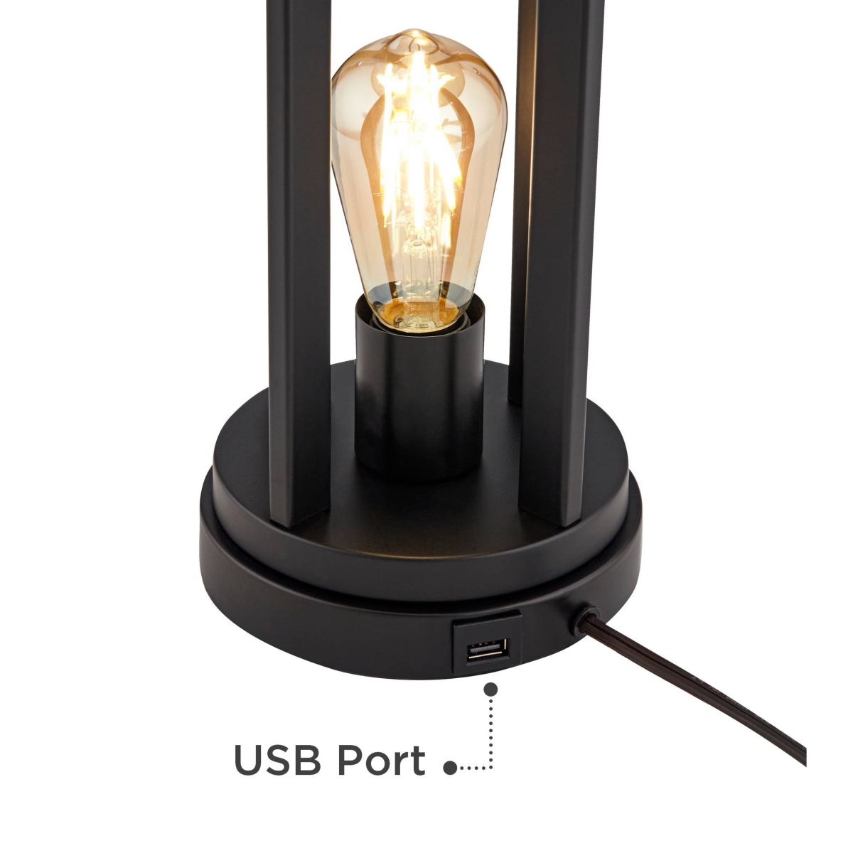 360 Lighting Marcel Modern Industrial Table Lamps 24 1/4