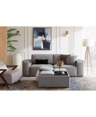 Nycolle 6-Pc. Modular Fabric L-Shape Sectional at Macy's