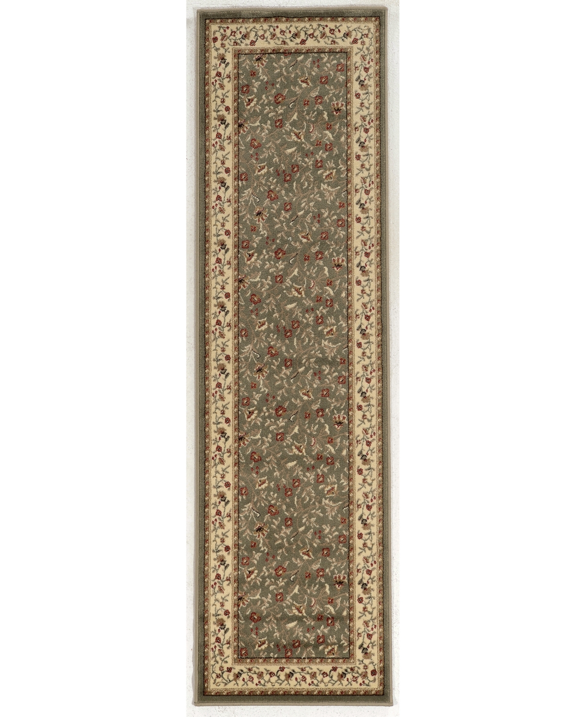 Km Home Closeout!  Pesaro 2'2"x7'7" Runner Area Rug In Sage