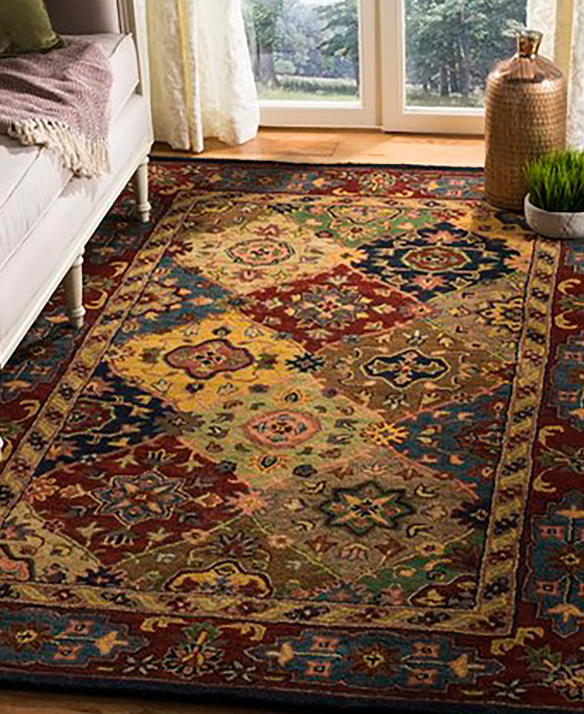 Safavieh Heritage I HG926 4'x6' Area Rug - Multi