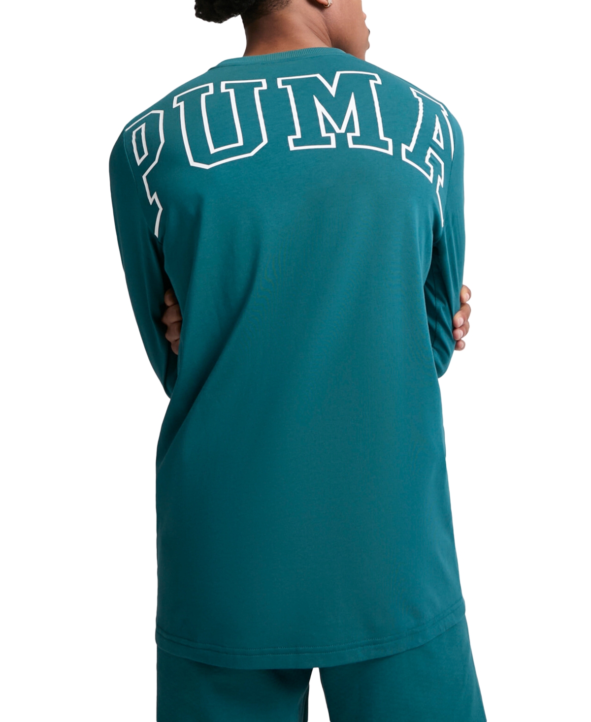 Puma Men's Vintage Logo Sport Cotton Crewneck Shirt