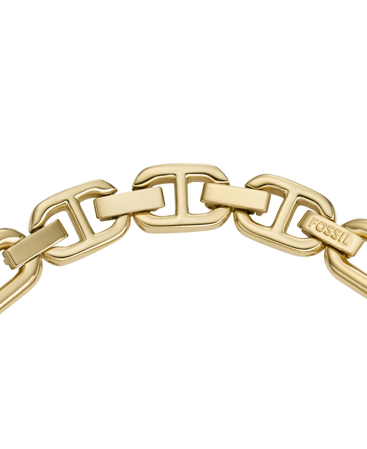 Fossil Women's Harwell Three-Hand Gold-Tone Stainless Steel Watch Charm Bracelet 21mm - Gold-tone