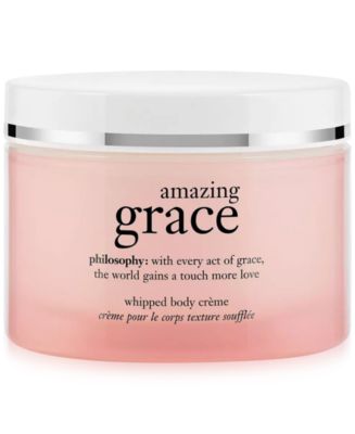 philosophy amazing grace whipped body crème, 8 oz - Macy's